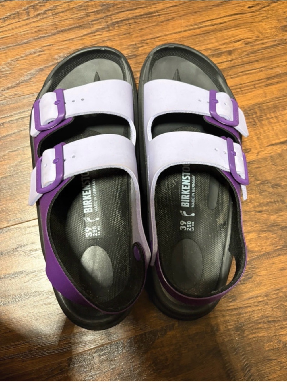 Birkenstock  Two-Strap Sandals in Light Purple